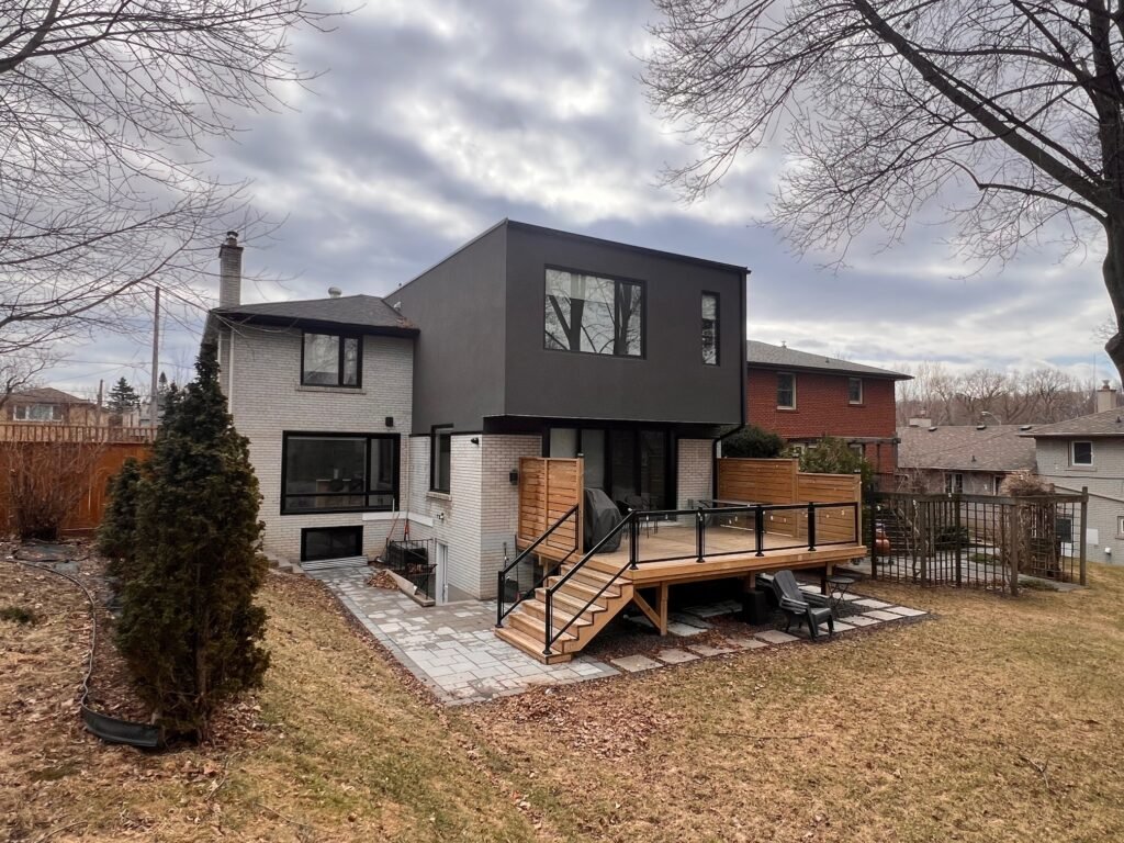 Home Renovation and Addition with Ravine Views